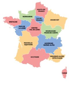 carte regions france ou sauter parachute