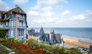 Manoir de Normandie au bord de la mer